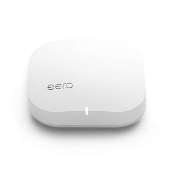 Amazon Eero White Certified Refurbished Pro Mesh WiFi Router Extender 2 Pack Set - Picture 1 of 11